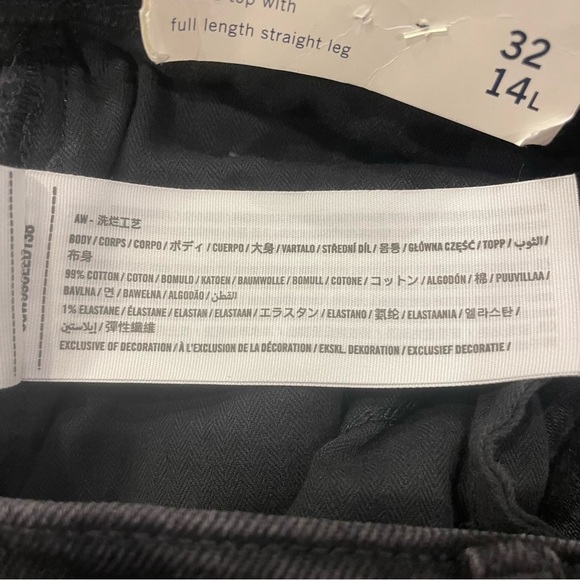 Women’s Abercrombie & Fitch The 90’s Straight Ultra High Rise Size 32/14L NWT - Picture 12 of 16